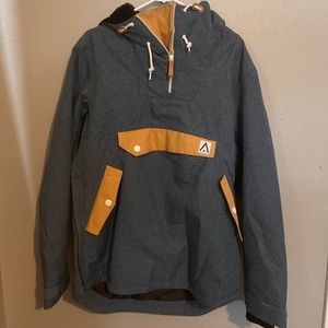 Snowboard jacket large. Only worn a handful of times. Still in GREAT condition.